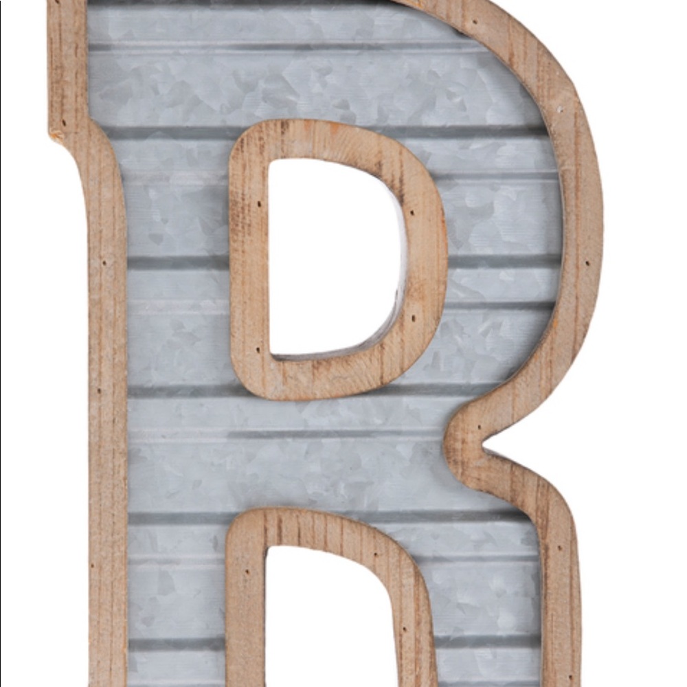 Hobby Lobby Rustic Letters S, A, V, O, R - Picture 5 of 6